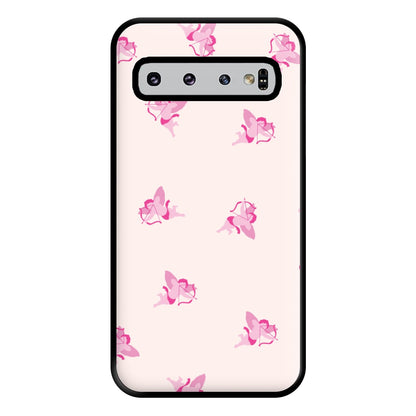 Valentine's Cupid Pattern Phone Case for Galaxy S10 Plus