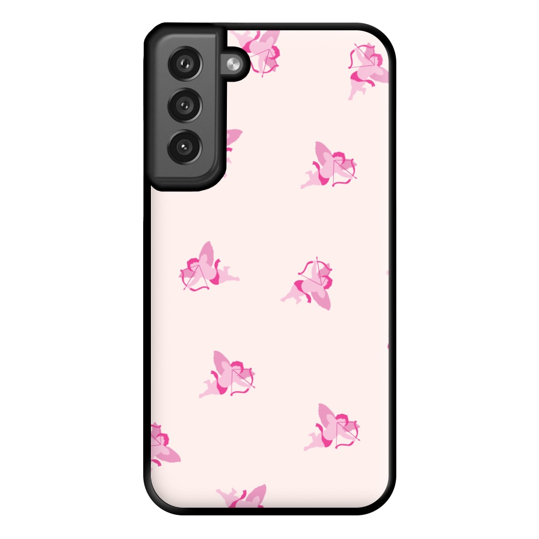 Valentine's Cupid Pattern Phone Case for Galaxy S21FE