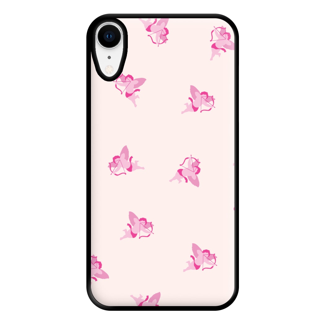 Valentine's Cupid Pattern Phone Case for iPhone XR