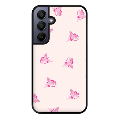 Valentine's Cupid Pattern Phone Case for Galaxy A15