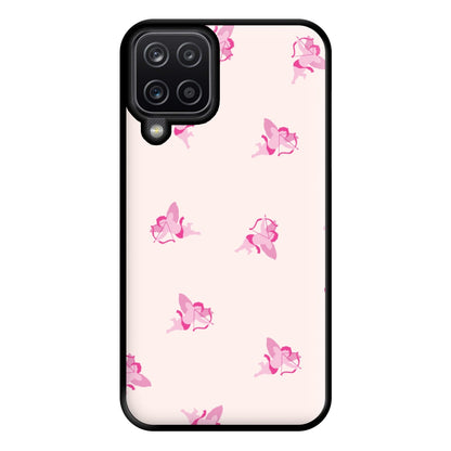 Valentine's Cupid Pattern Phone Case for Galaxy A12