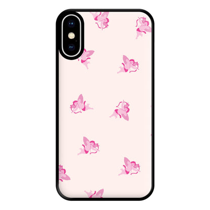 Valentine's Cupid Pattern Phone Case for iPhone XS Max