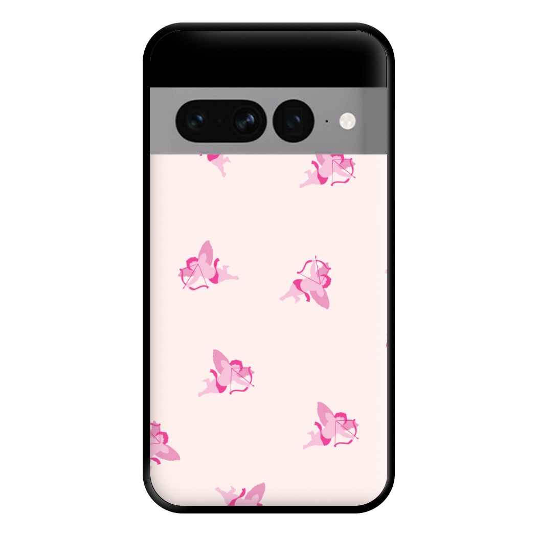 Valentine's Cupid Pattern Phone Case for Google Pixel 7 Pro