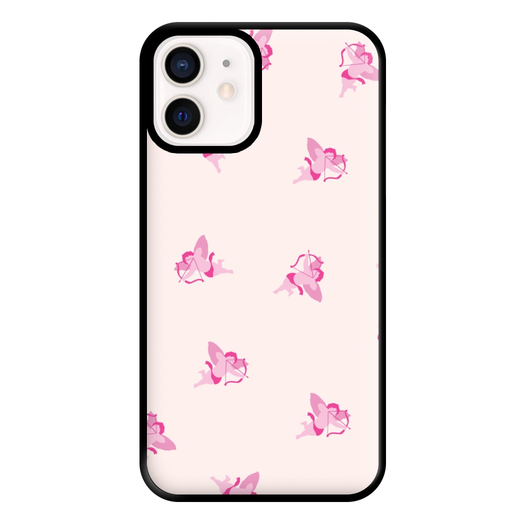 Valentine's Cupid Pattern Phone Case for iPhone 12 Mini