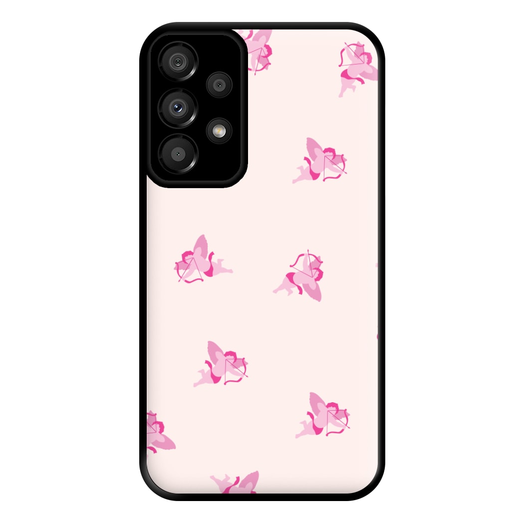 Valentine's Cupid Pattern Phone Case for Galaxy A33