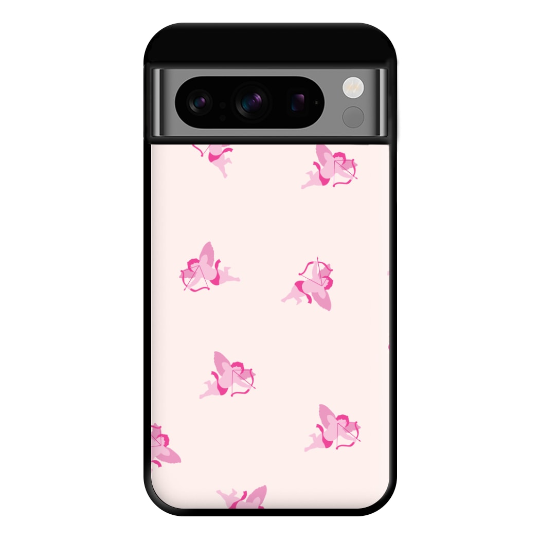 Valentine's Cupid Pattern Phone Case for Google Pixel 8 Pro