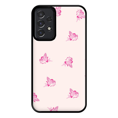 Valentine's Cupid Pattern Phone Case for Galaxy A52 / A52s