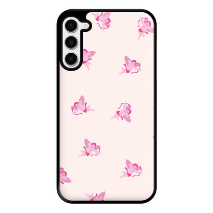 Valentine's Cupid Pattern Phone Case for Galaxy S23 Plus