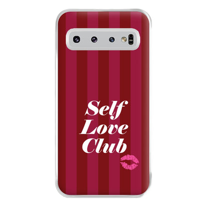 Valentine's Self Love Club Phone Case for Galaxy S10 Plus