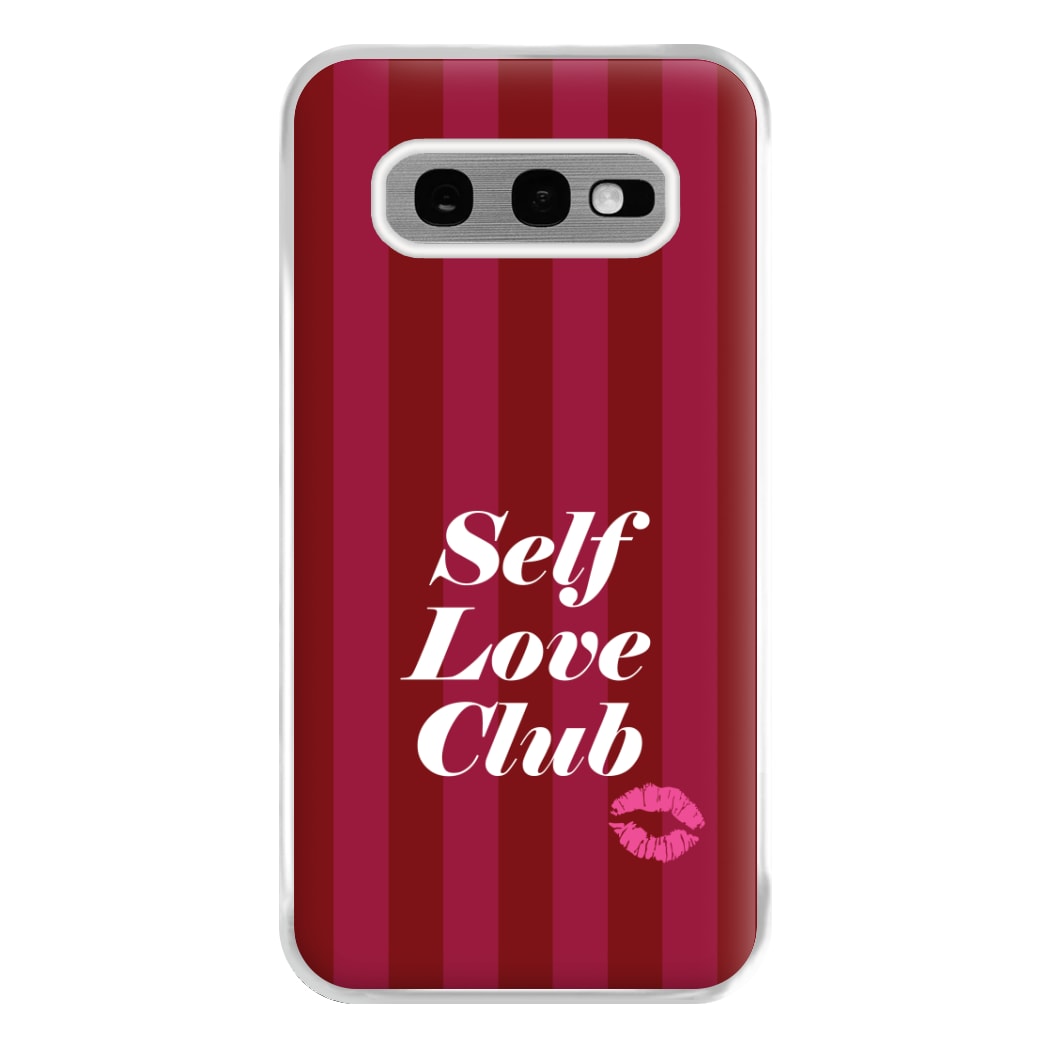 Valentine's Self Love Club Phone Case for Galaxy S10e