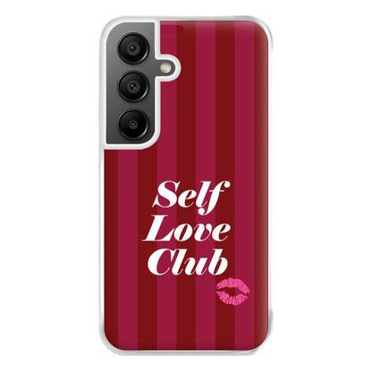 Valentine's Self Love Club Phone Case for Galaxy A55