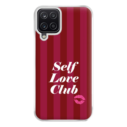 Valentine's Self Love Club Phone Case for Galaxy A12