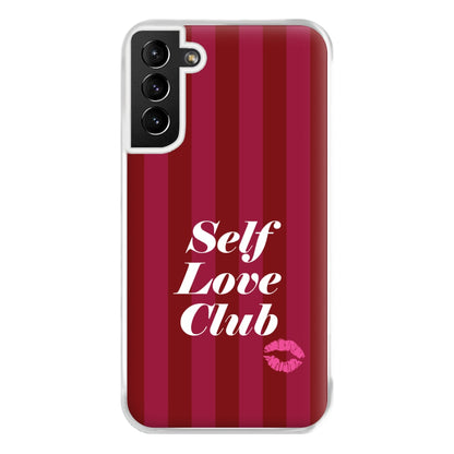 Valentine's Self Love Club Phone Case for Galaxy S21 Plus