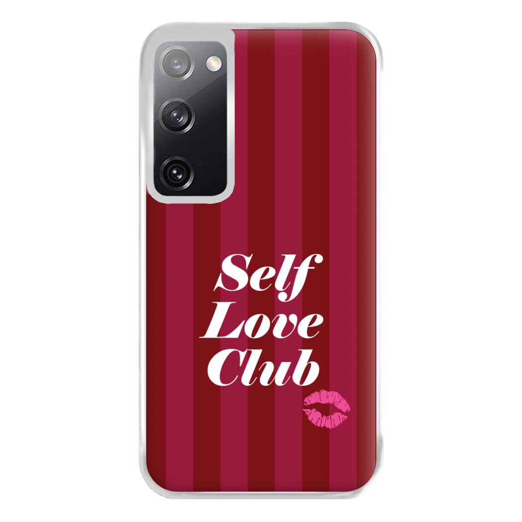 Valentine's Self Love Club Phone Case for Galaxy S20