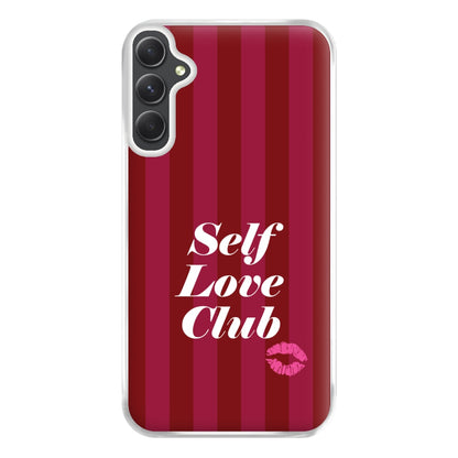 Valentine's Self Love Club Phone Case for Galaxy A34