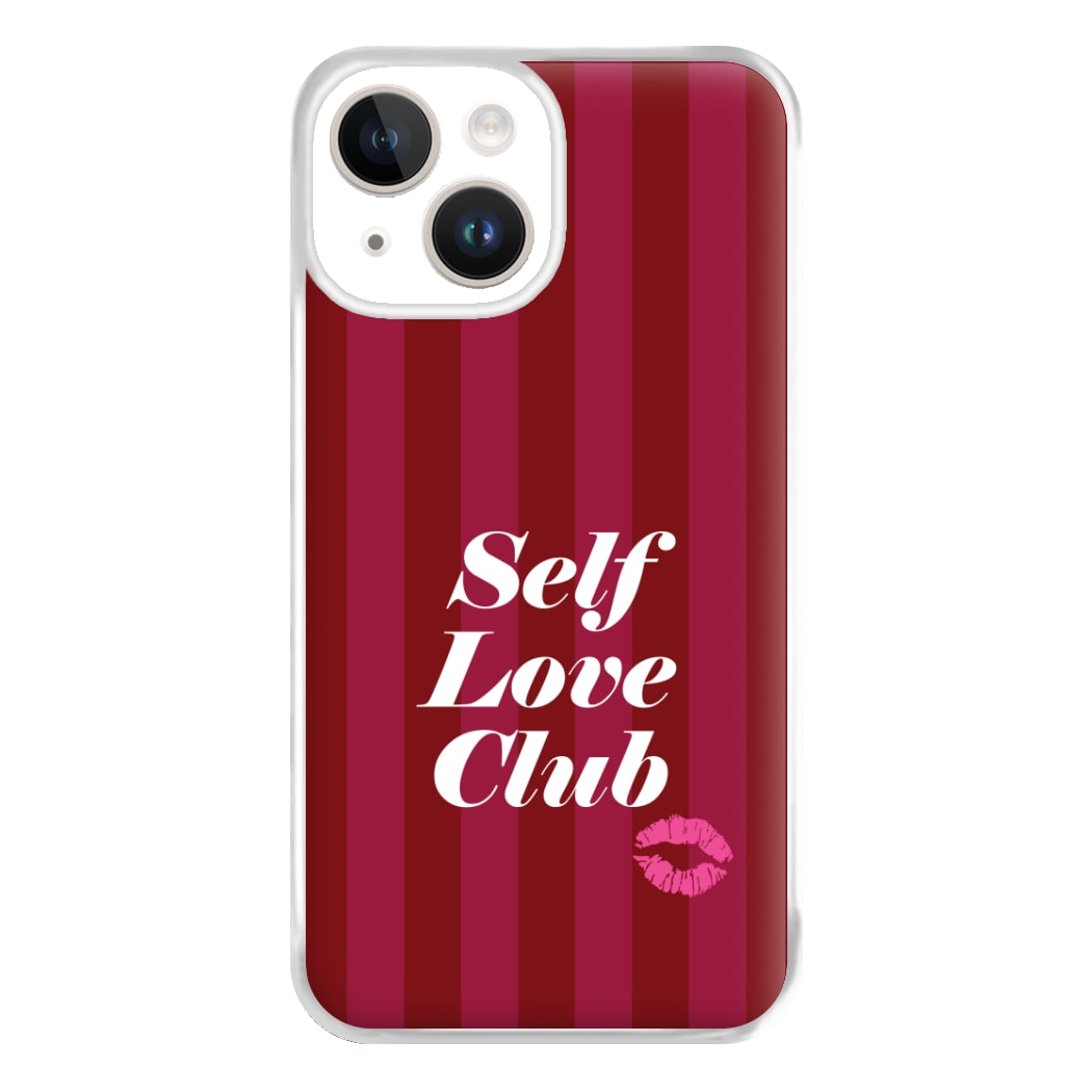 Valentine's Self Love Club Phone Case for iPhone 14