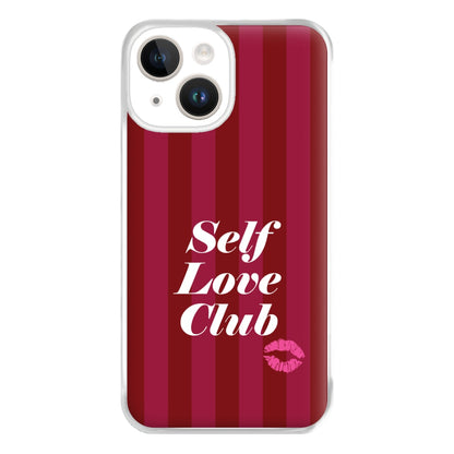 Valentine's Self Love Club Phone Case for iPhone 14