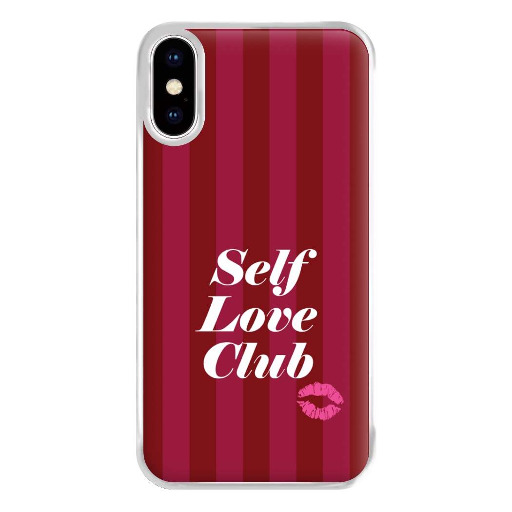 Valentine's Self Love Club Phone Case for iPhone XS Max