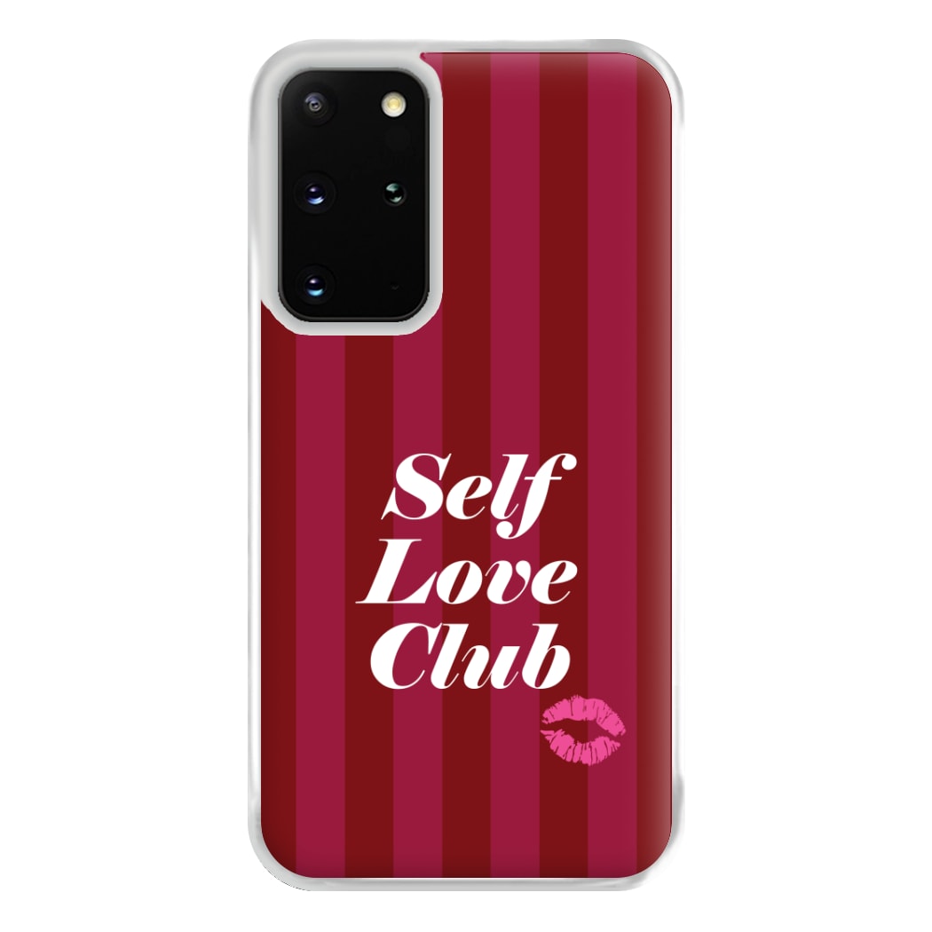 Valentine's Self Love Club Phone Case for Galaxy S20 Plus