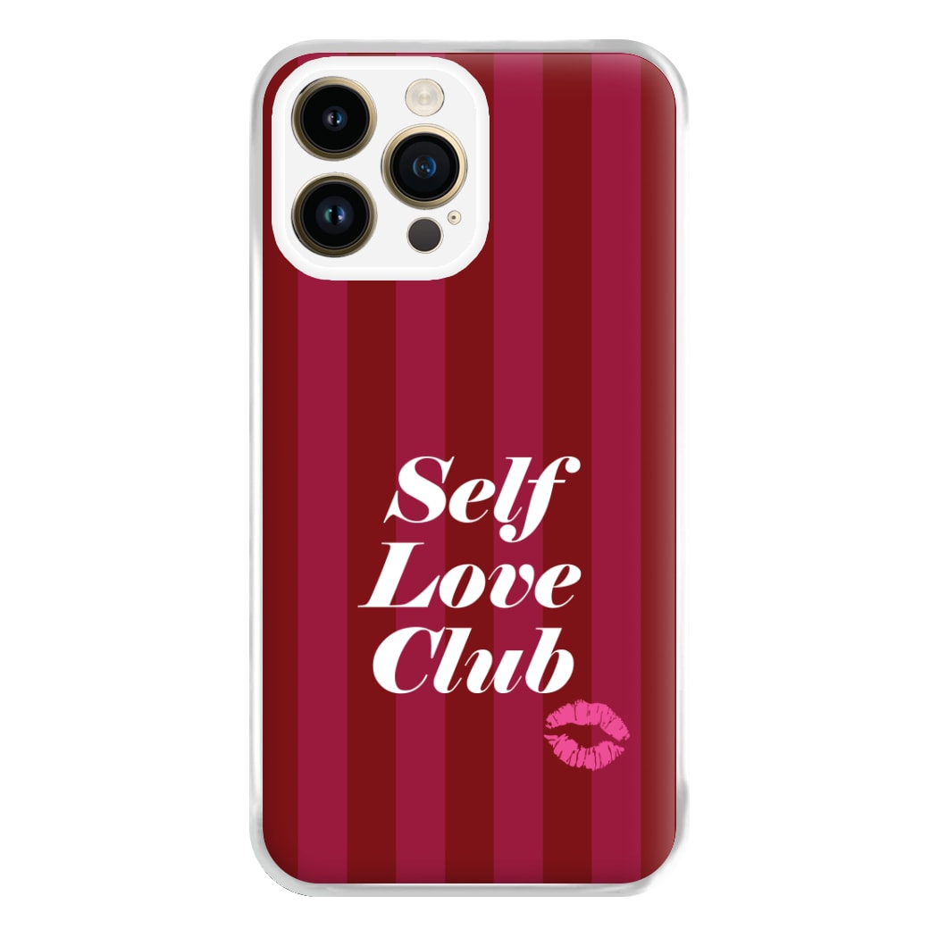 Valentine's Self Love Club Phone Case for iPhone 14 Pro Max