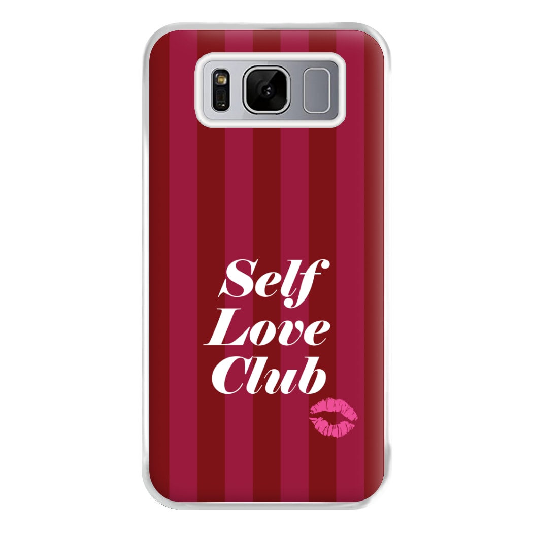 Valentine's Self Love Club Phone Case for Galaxy S8 Plus