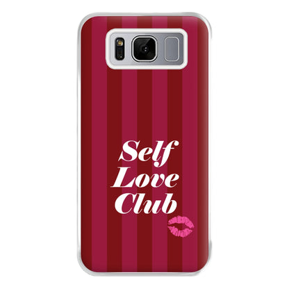 Valentine's Self Love Club Phone Case for Galaxy S8 Plus