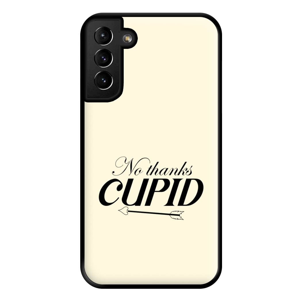 Valentine's No Thanks Cupid Phone Case for Galaxy S21 Plus