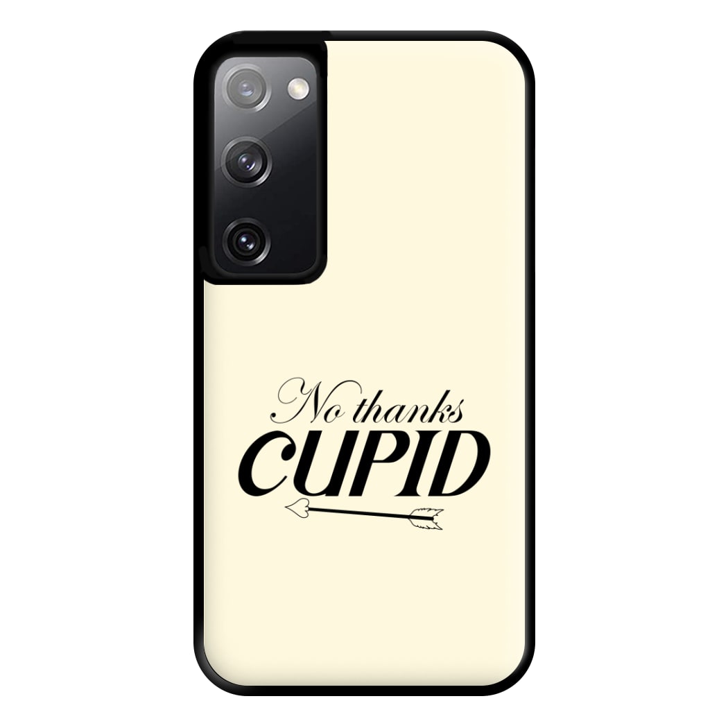 Valentine's No Thanks Cupid Phone Case for Galaxy S20