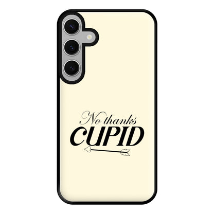 Valentine's No Thanks Cupid Phone Case for Galaxy S24FE