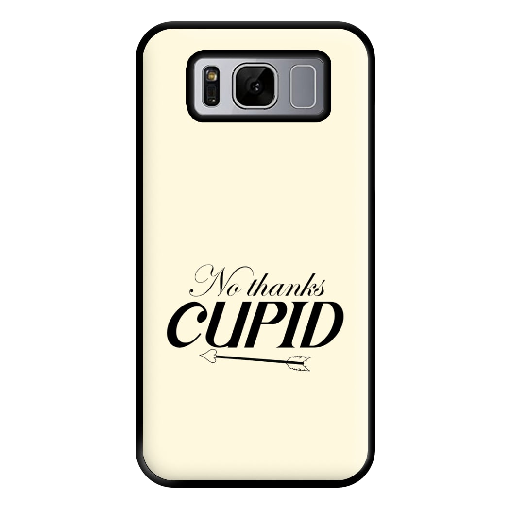 Valentine's No Thanks Cupid Phone Case for Galaxy S8 Plus