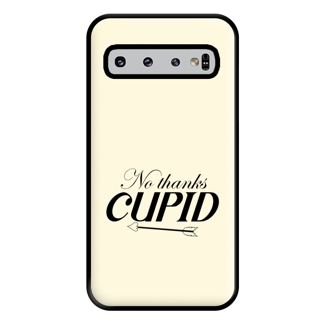 Valentine's No Thanks Cupid Phone Case for Galaxy S10 Plus