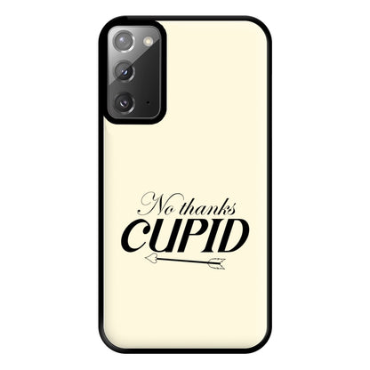 Valentine's No Thanks Cupid Phone Case for Galaxy Note 20 Ultra