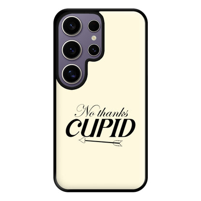 Valentine's No Thanks Cupid Phone Case for Galaxy S25 Ultra