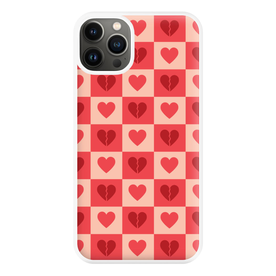 Valentine's Heart Pattern 2 Phone Case for iPhone 13