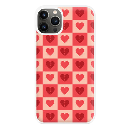 Valentine's Heart Pattern 2 Phone Case for iPhone 13