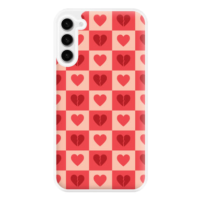 Valentine's Heart Pattern 2 Phone Case for Galaxy S23FE