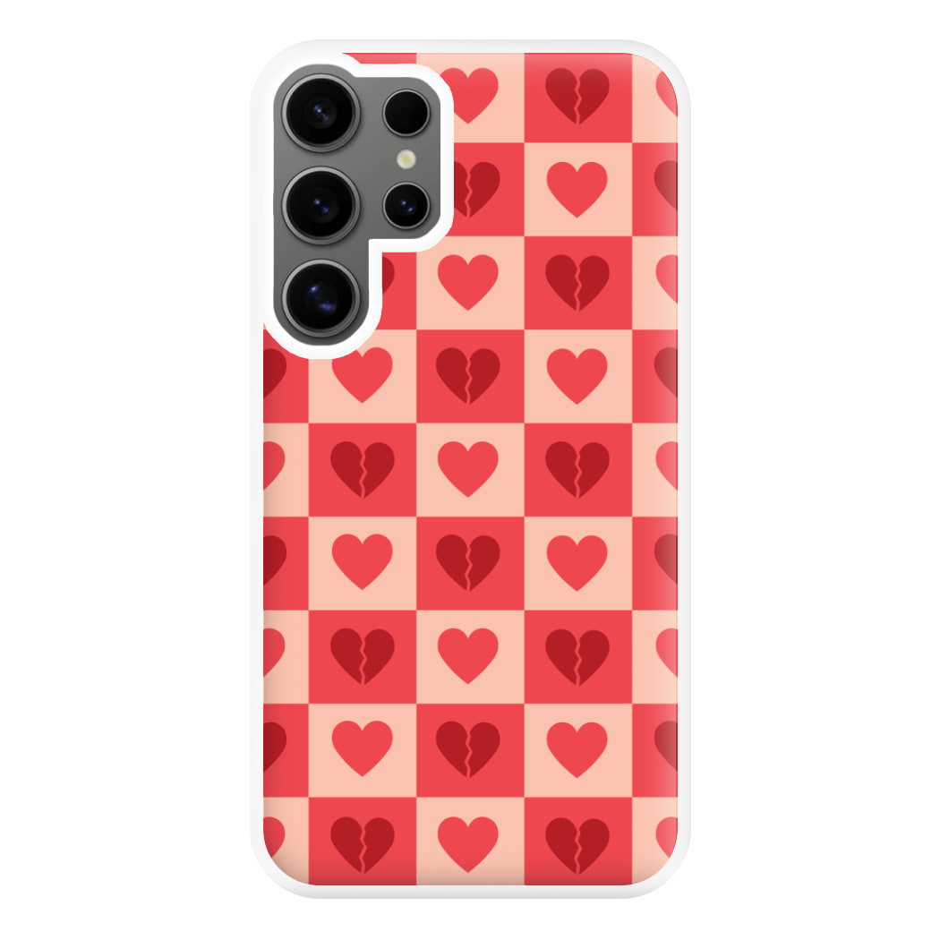 Valentine's Heart Pattern 2 Phone Case for Galaxy S24 Ultra