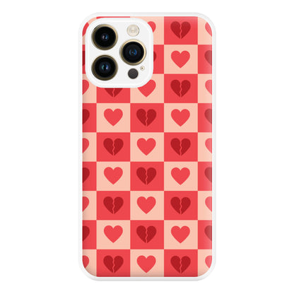 Valentine's Heart Pattern 2 Phone Case for iPhone 14 Pro Max