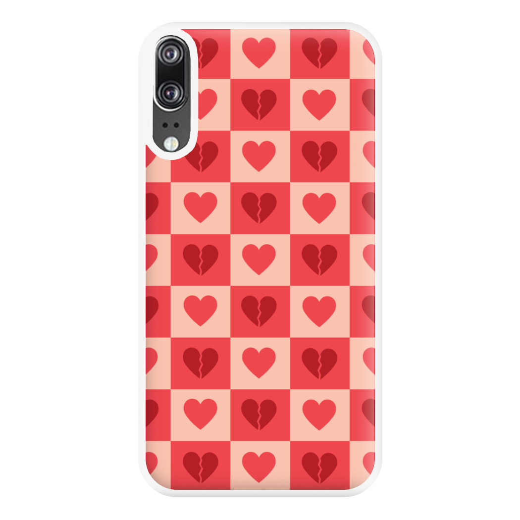 Valentine's Heart Pattern 2 Phone Case for Huawei P20