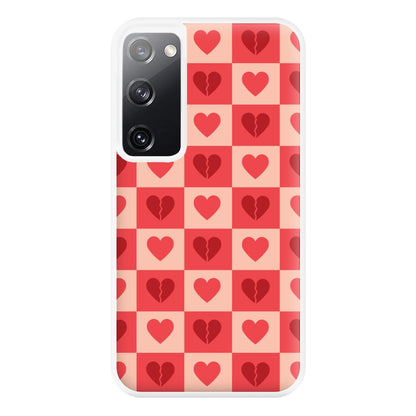 Valentine's Heart Pattern 2 Phone Case for Galaxy S20