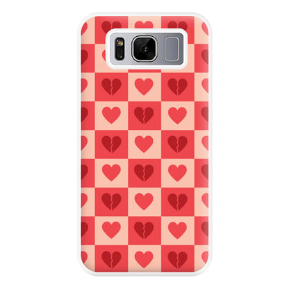 Valentine's Heart Pattern 2 Phone Case for Galaxy S8 Plus