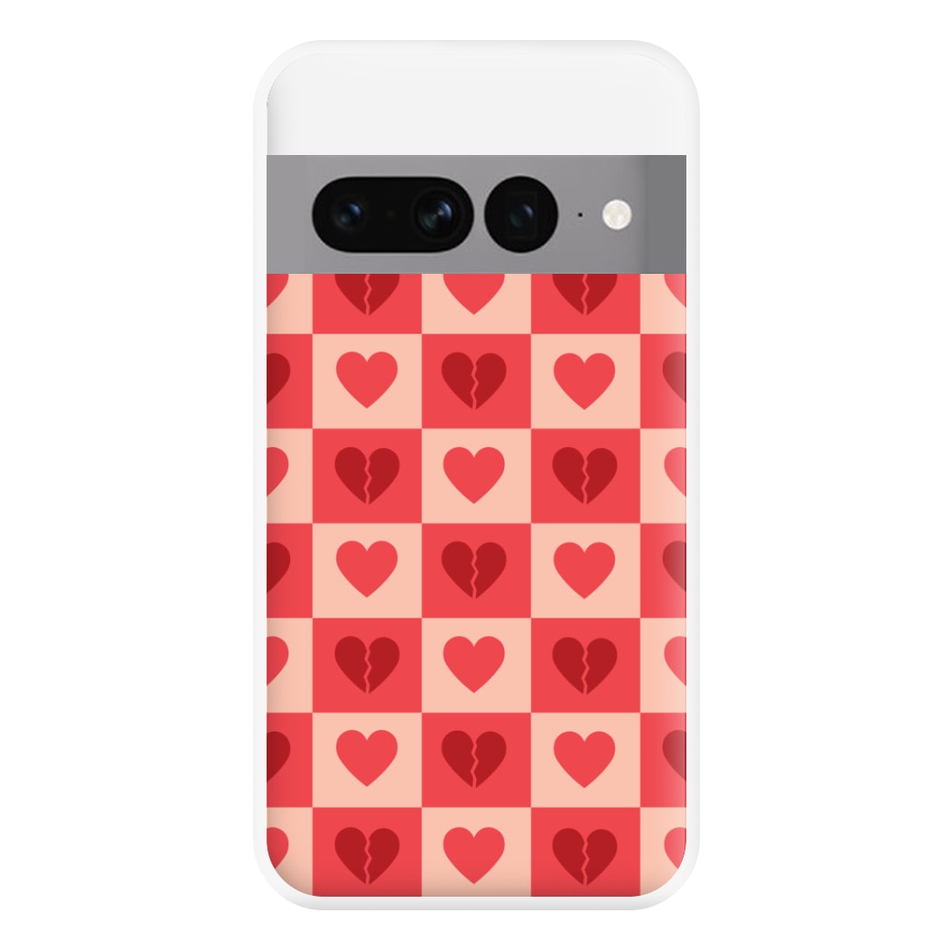 Valentine's Heart Pattern 2 Phone Case for Google Pixel 7 Pro