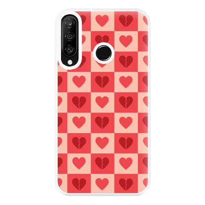 Valentine's Heart Pattern 2 Phone Case for Huawei P30 Lite