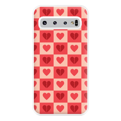 Valentine's Heart Pattern 2 Phone Case for Galaxy S10 Plus