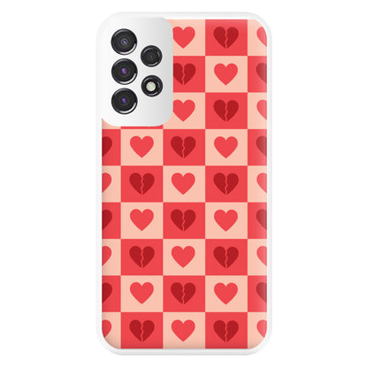 Valentine's Heart Pattern 2 Phone Case for Galaxy A53