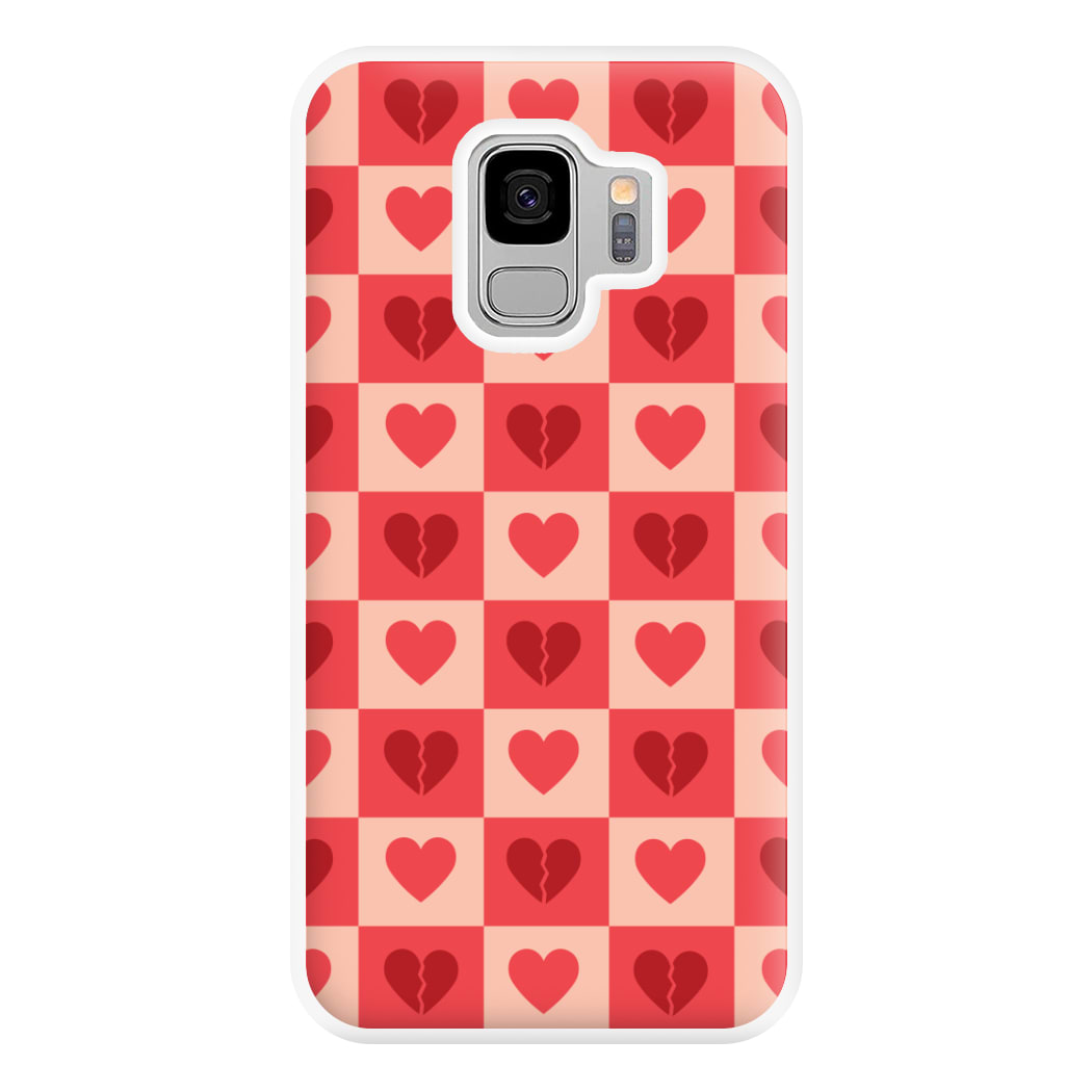 Valentine's Heart Pattern 2 Phone Case for Galaxy S9 Plus