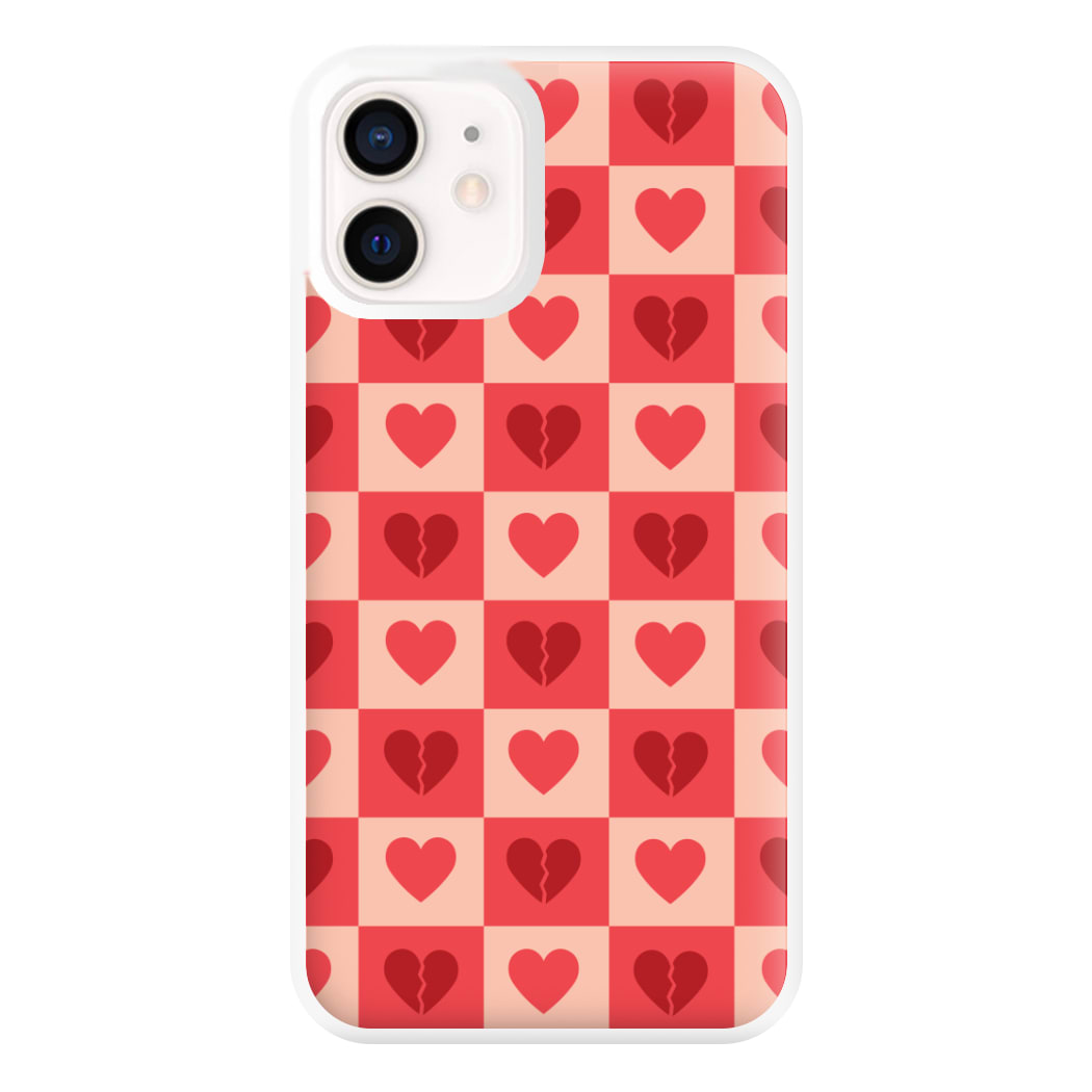 Valentine's Heart Pattern 2 Phone Case for iPhone 12 Mini