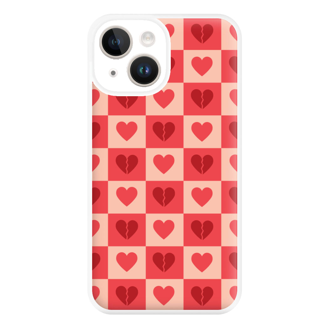 Valentine's Heart Pattern 2 Phone Case for iPhone 14