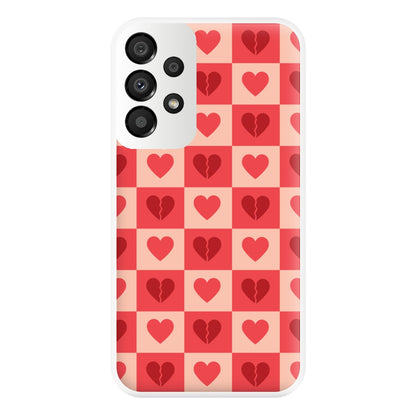 Valentine's Heart Pattern 2 Phone Case for Galaxy A33