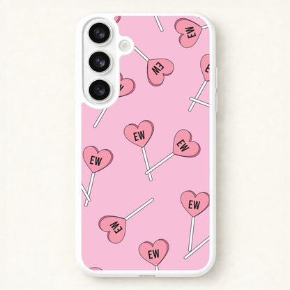 Ew Love Heart Lolipops Pattern Phone Case for Galaxy S26 Plus